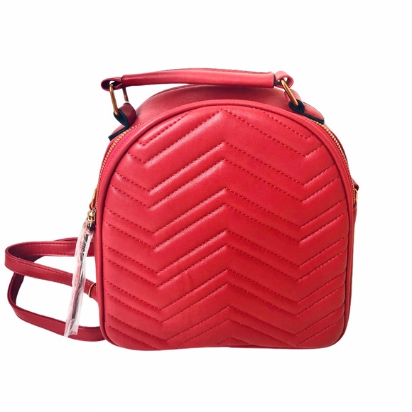 Urban Expression Single Zip Quilted Backpack - Picture 4 of 5